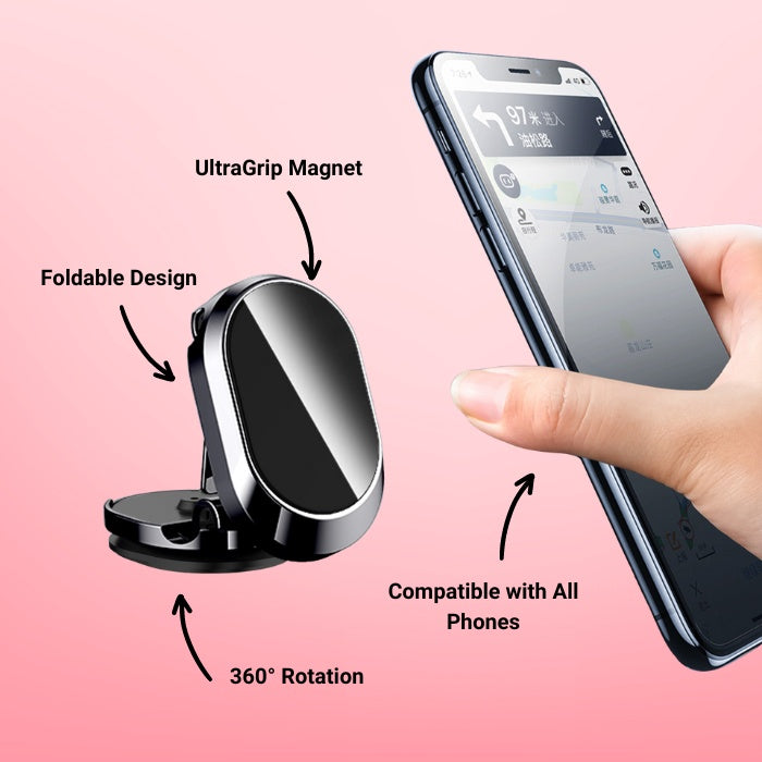 UltraGrip Magnetic Car Phone Holder